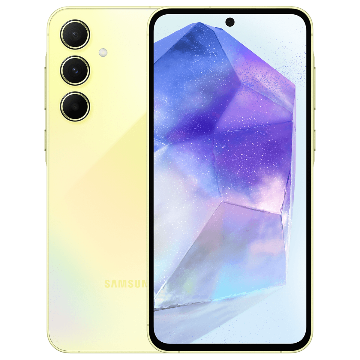 Samsung Galaxy A55 - Unlocked - Brand New-Lemon (#f5f2a9)-128GB