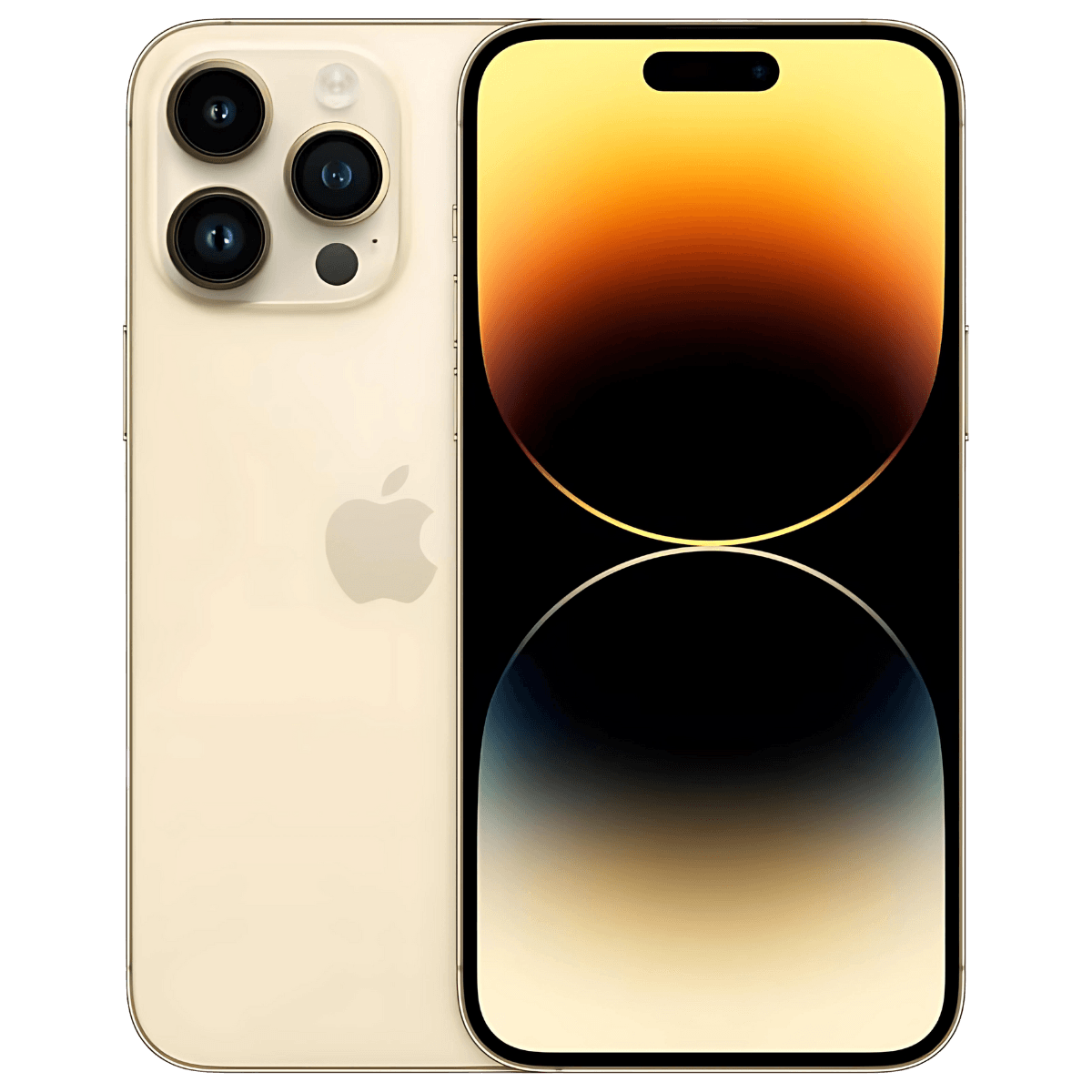 Apple iPhone 14 Pro Max - Unlocked  - Excellent-Gold (#f0c105)-128GB