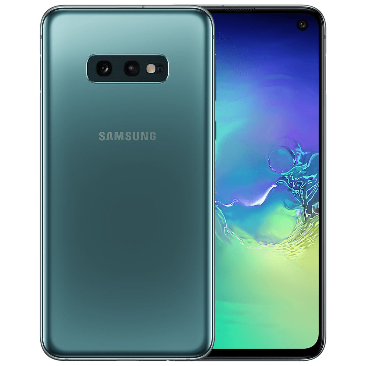 Samsung Galaxy S10e - Unlocked - Excellent-Prism-Green (#2a3b3d)-128GB
