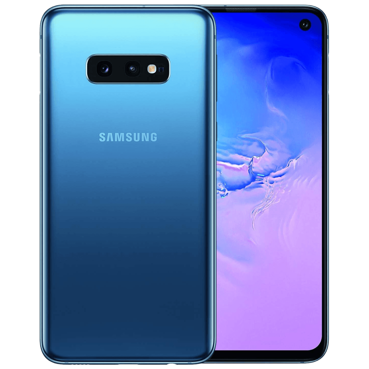 Samsung Galaxy S10e - Unlocked - Good-Prism-Blue (#203345)-128GB