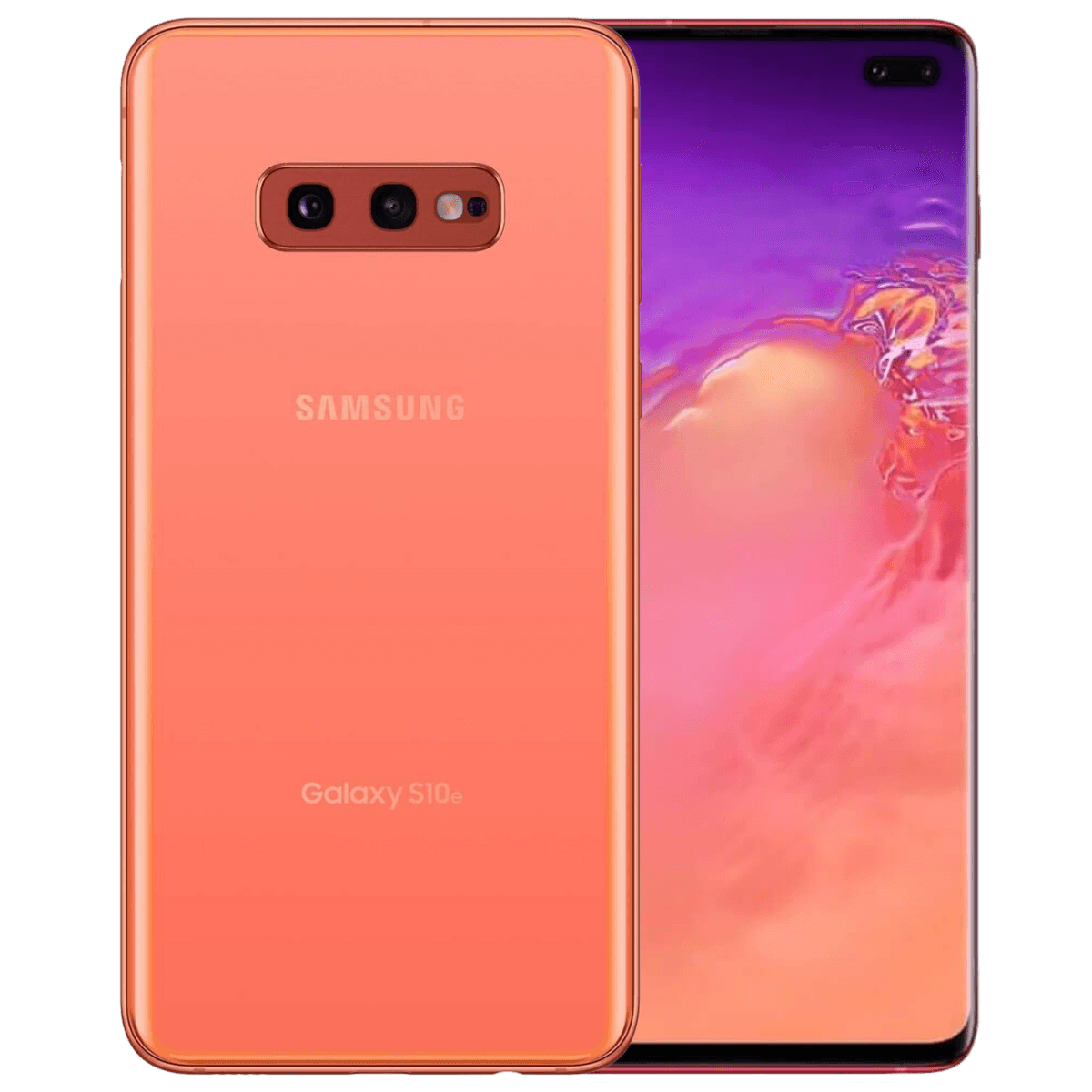 Samsung Galaxy S10e - Unlocked - Good-Flamingo-Pink (#e37764)-128GB