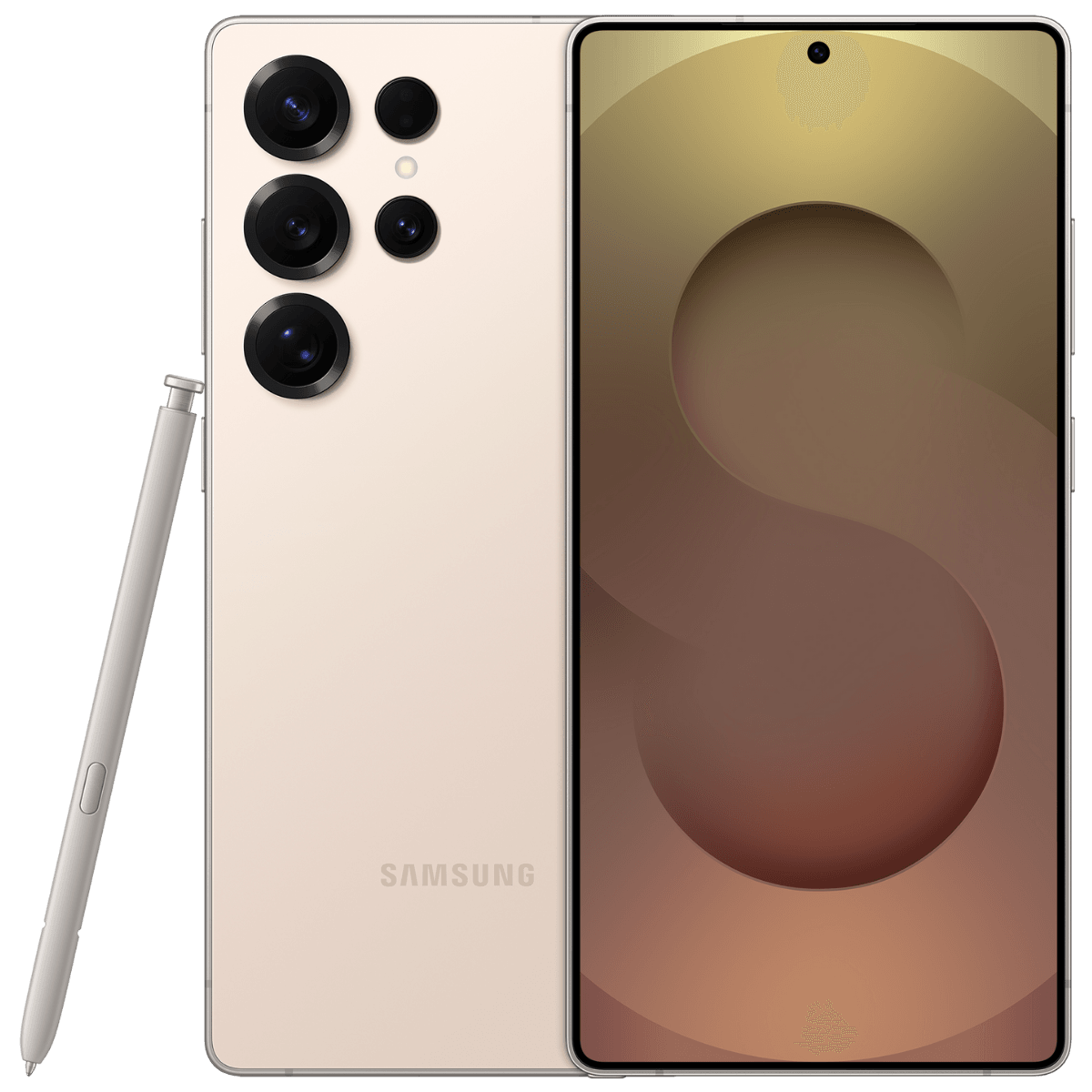 Samsung Galaxy S25 Ultra - Unlocked - Excellent-Pink-Gold (#f0dfd8)-256GB