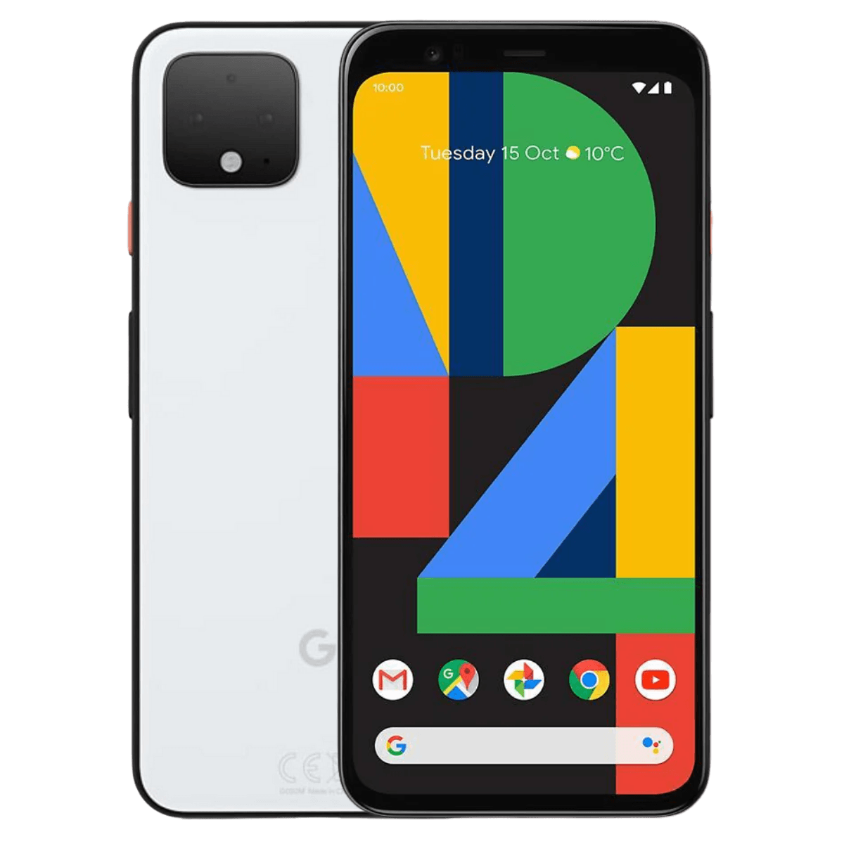 Google Pixel 4 - Unlocked - Brand New-White (#fffbf7)-64GB