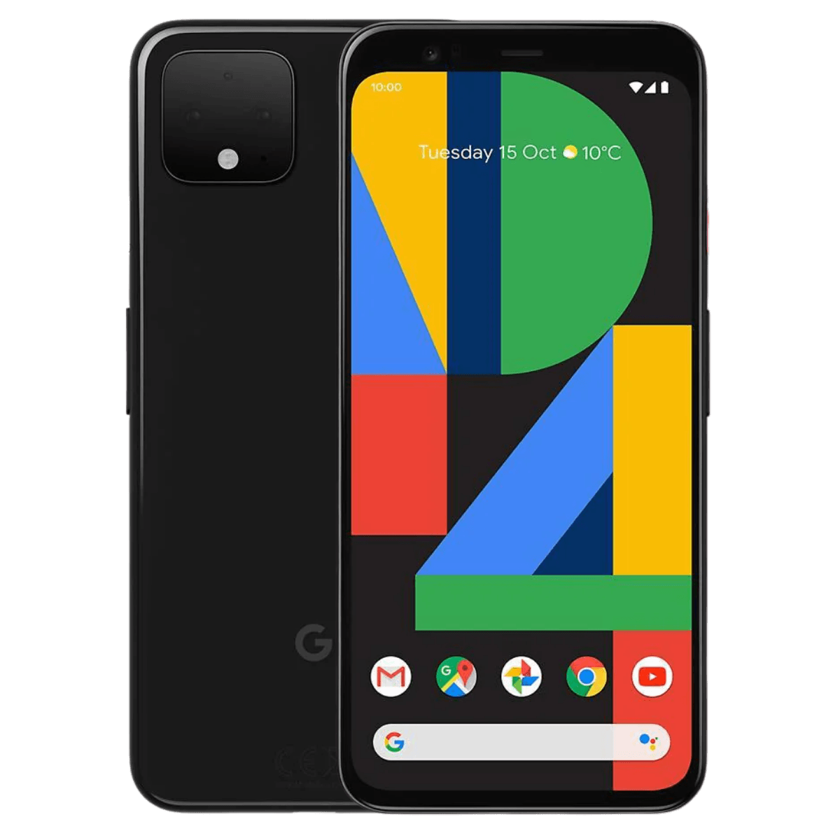 Google Pixel 4 - Unlocked - Brand New-Black (#000000)-64GB