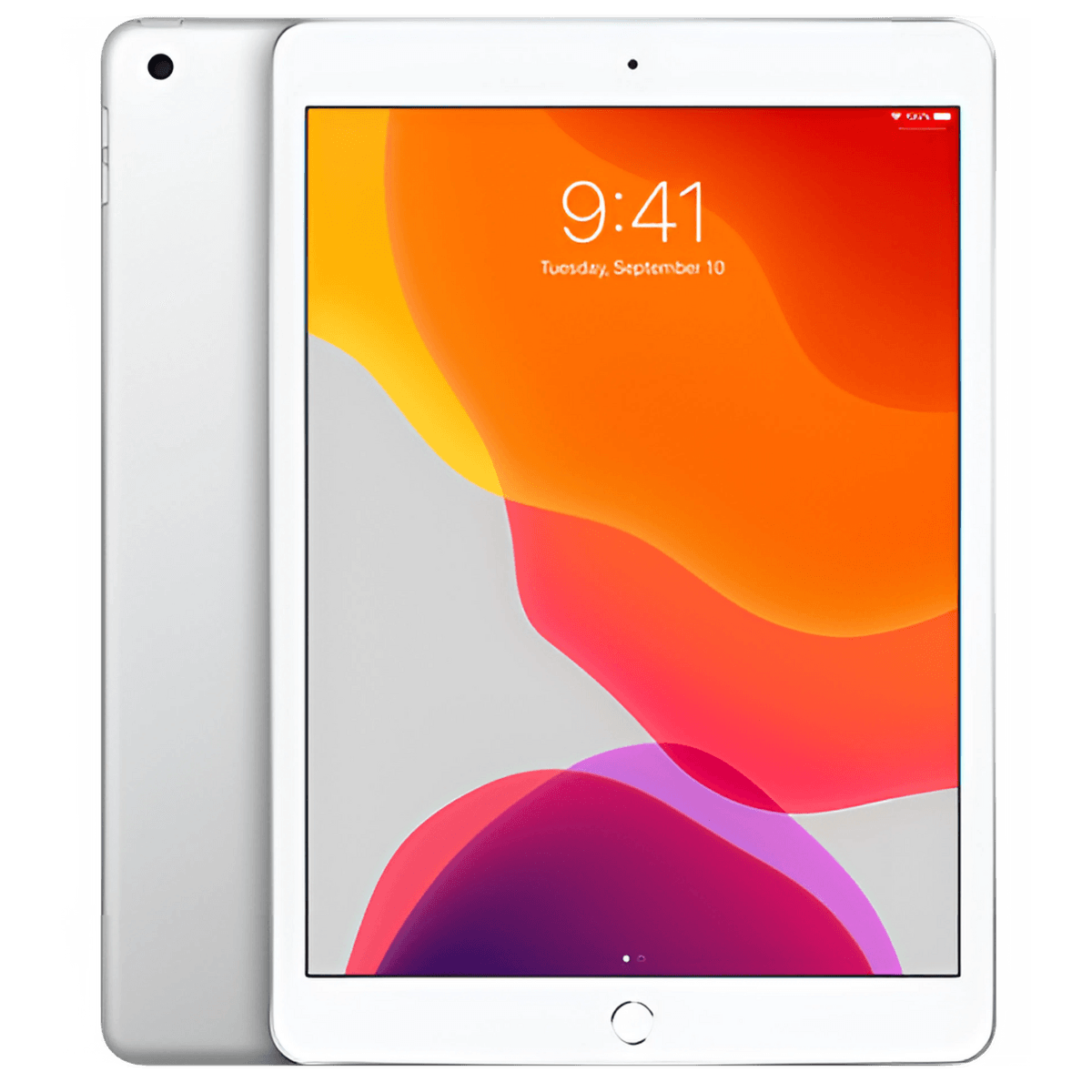 Apple iPad 7th Generation (2019) - Cellular - Excellent-Silver (#d7d7d9)-32GB