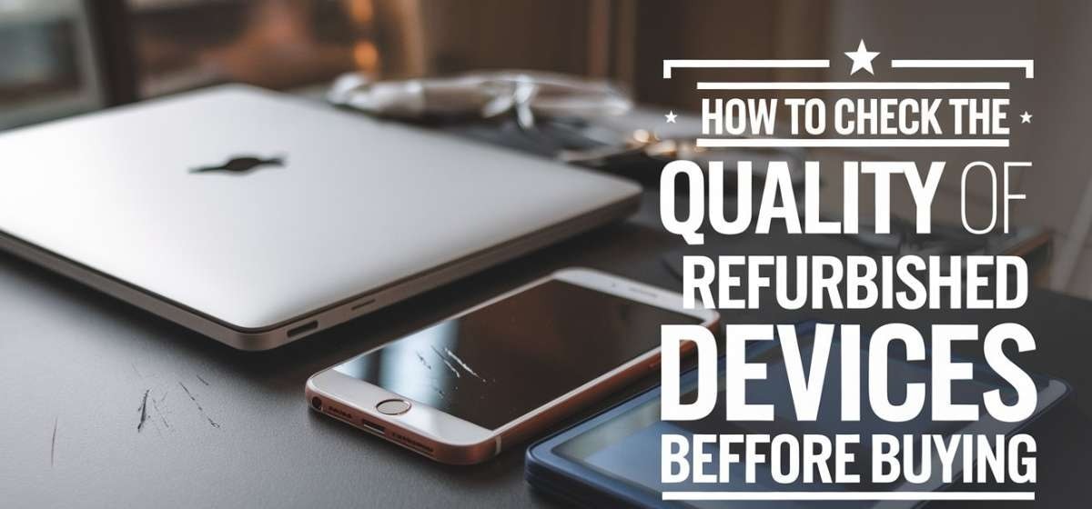 Check the Quality of Refurbished Devices Before Buying