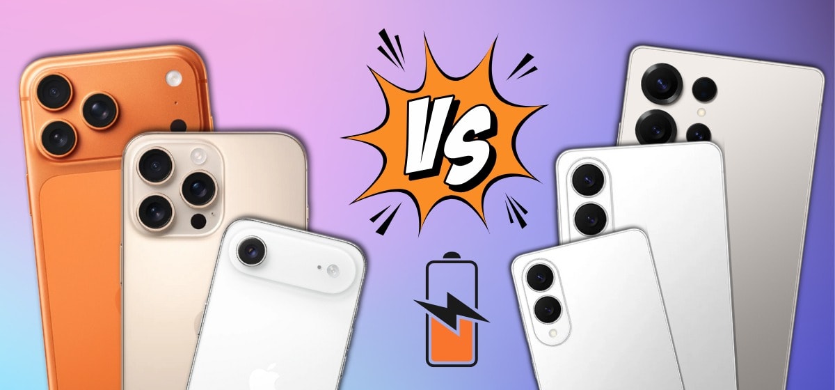 iPhone vs Samsung Battery Drain Test 