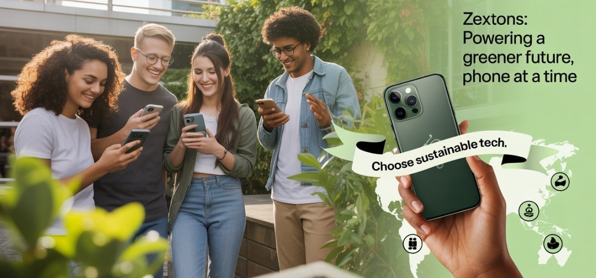 Choosing Eco Friendly Tech with Zextons How Refurbished Phones Contribute to a Greener and More Sustainable Future
