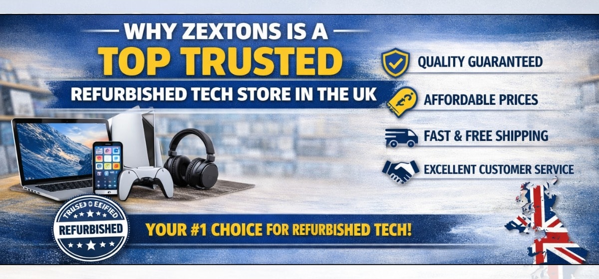 Why Zextons Is a Top Trusted Choice for Refurbished Tech Store